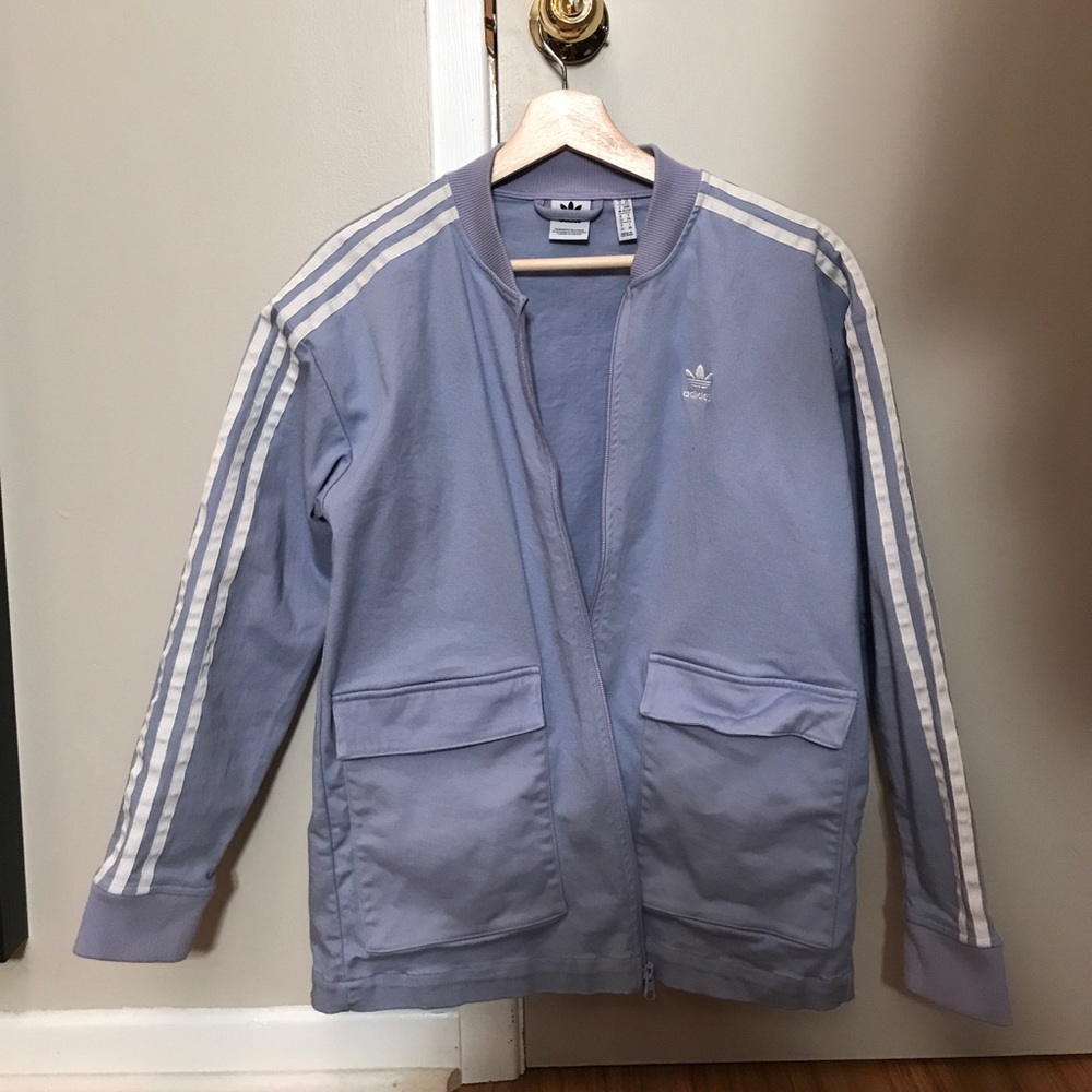 Lilac Adidas jacket